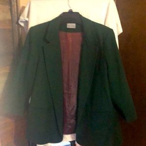Green blazer